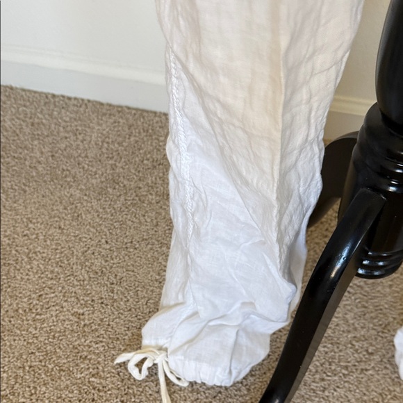Woen cargo pants, white size 26 packets Lou.jo - Picture 11 of 16